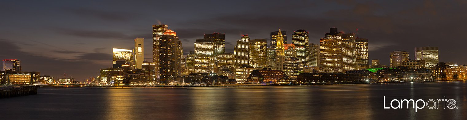 Boston at Night