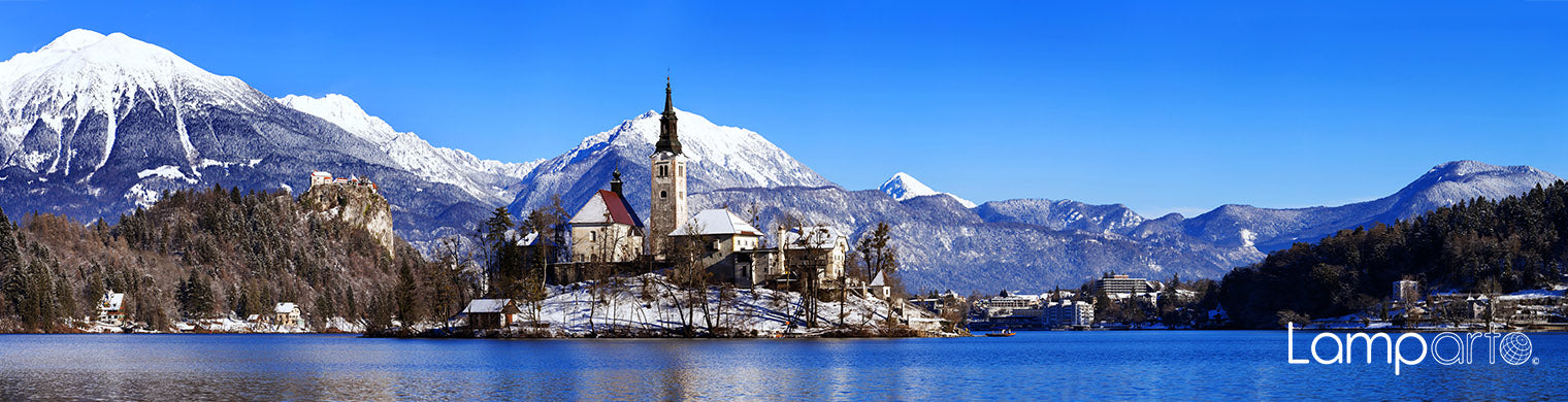 Lake Bled Postcard